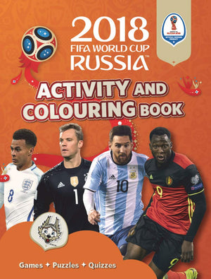 2018 FIFA World Cup Russia Activity and Colouring Book,Used