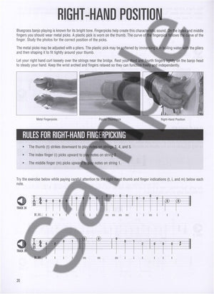 Hal Leonard Banjo Method  Book 1 (Book/Online Audio),Used
