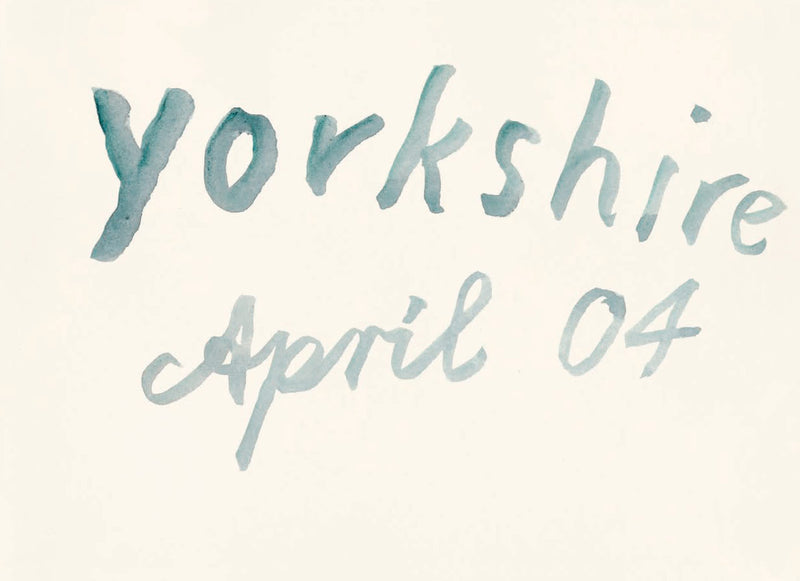 David Hockney: A Yorkshire Sketchbook,Used