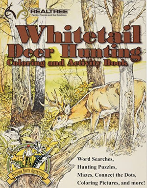 Whitetail Deer Hunting Coloring and Activity Book,Used