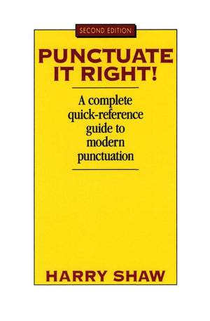Punctuate It Right,Used