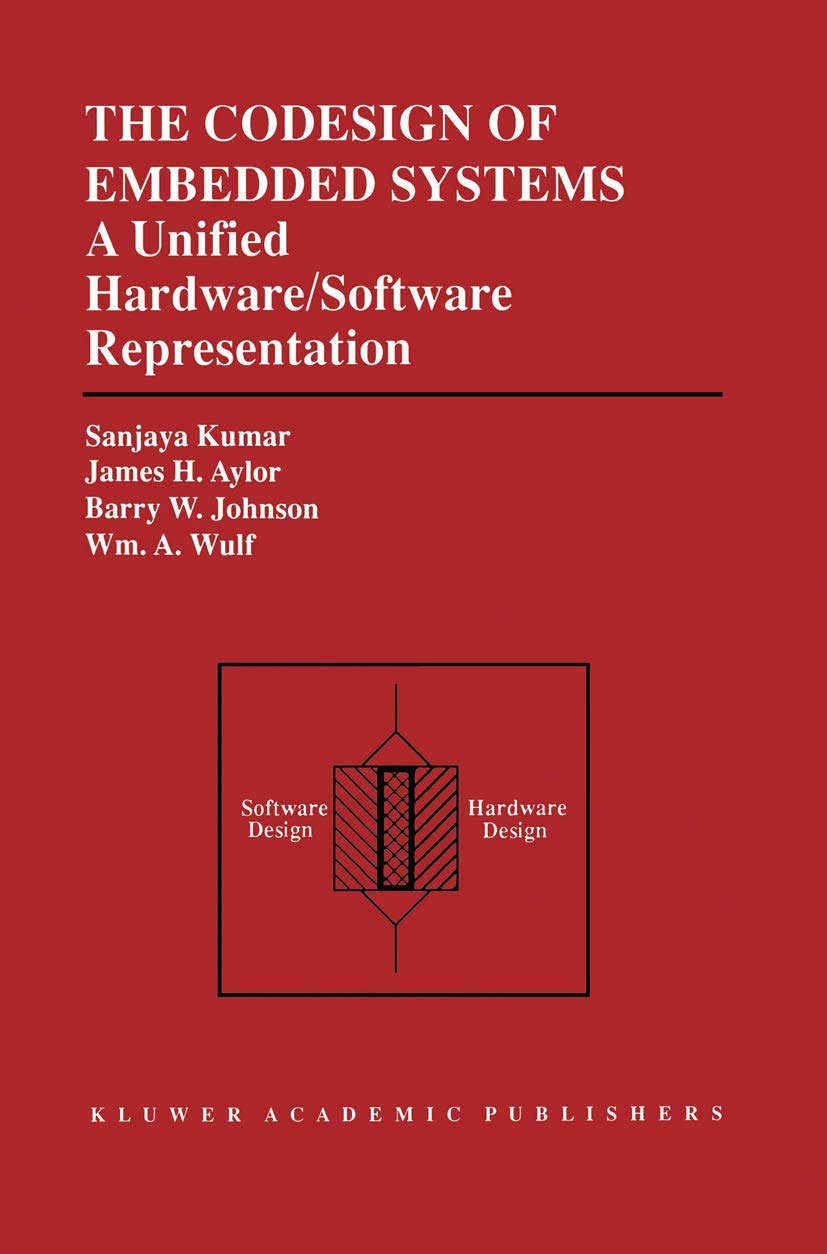 The Codesign of Embedded Systems: A Unified Hardware/Software Representation: A Unified Hardware/Software Representation,Used