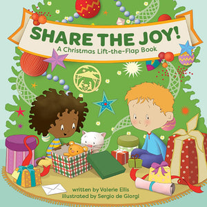 Share the Joy! A Christmas LifttheFlap Book: Keep Jesus at the Center this Advent & Holiday Season with This Rhyming Storybook,New