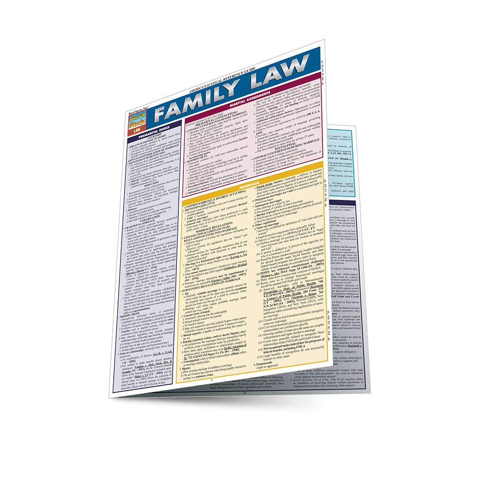 Family Law (Quick Study Law),Used