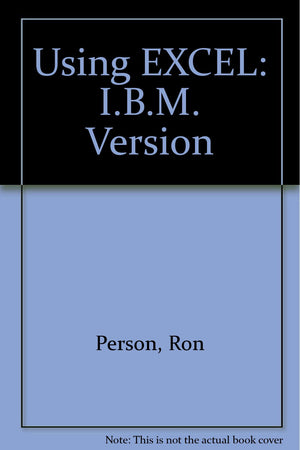Using Excel: IBM Version,Used