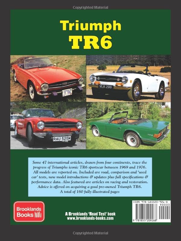 Triumph TR6: Road Test Book (Road Test Portfolio),New