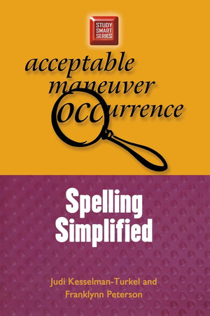 Spelling Simplified (Study Smart Series),New