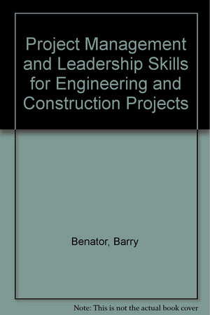 Project Management and Leadership Skills for Engineering and Construction Projects,Used