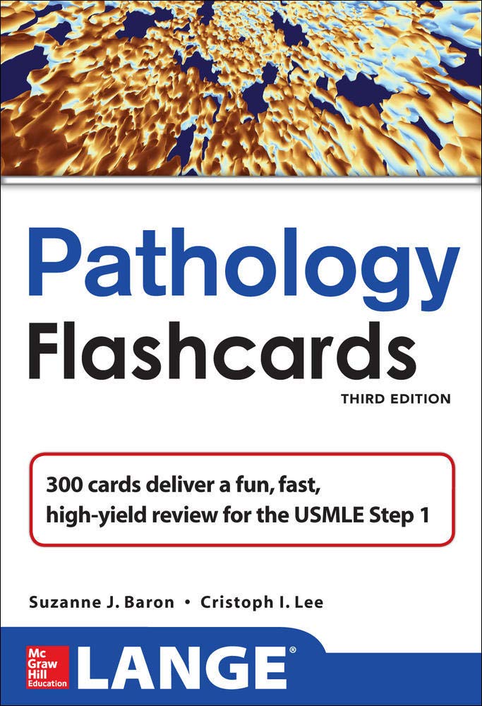 Lange Pathology Flash Cards, Third Edition (Lange Flashcards)-used