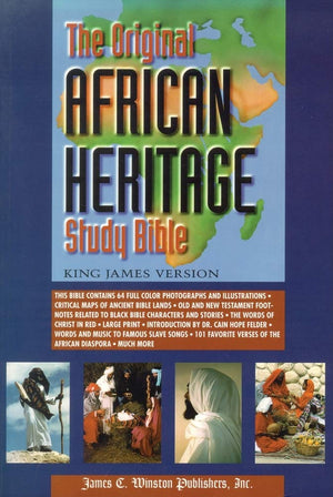The Original African Heritage Study Bible: King James Version,Used