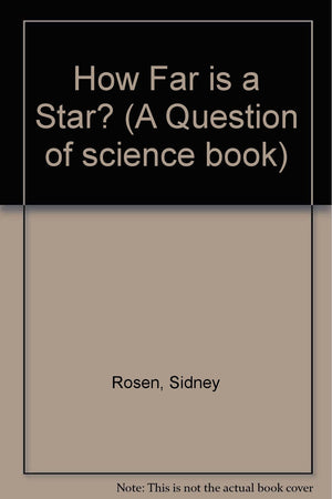 How Far Is a Star? (A Question of Science),Used