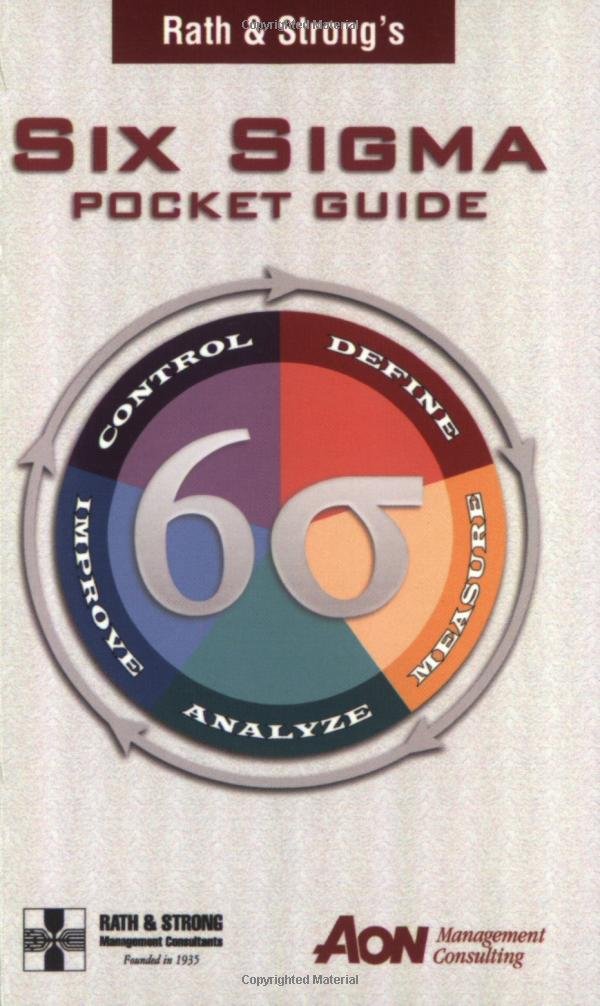 Rath & Strong's Six Sigma Pocket Guide,New