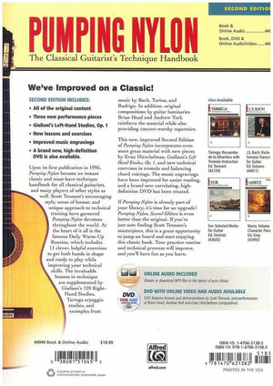 Pumping Nylon: The Classical Guitarist's Technique Handbook, Book & Online Audio (Pumping Nylon Series),Used