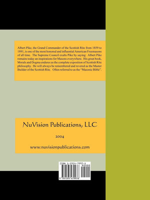 Morals And Dogma: Of The Ancient And Accepted Scottish Rite Of Freemasonry-new