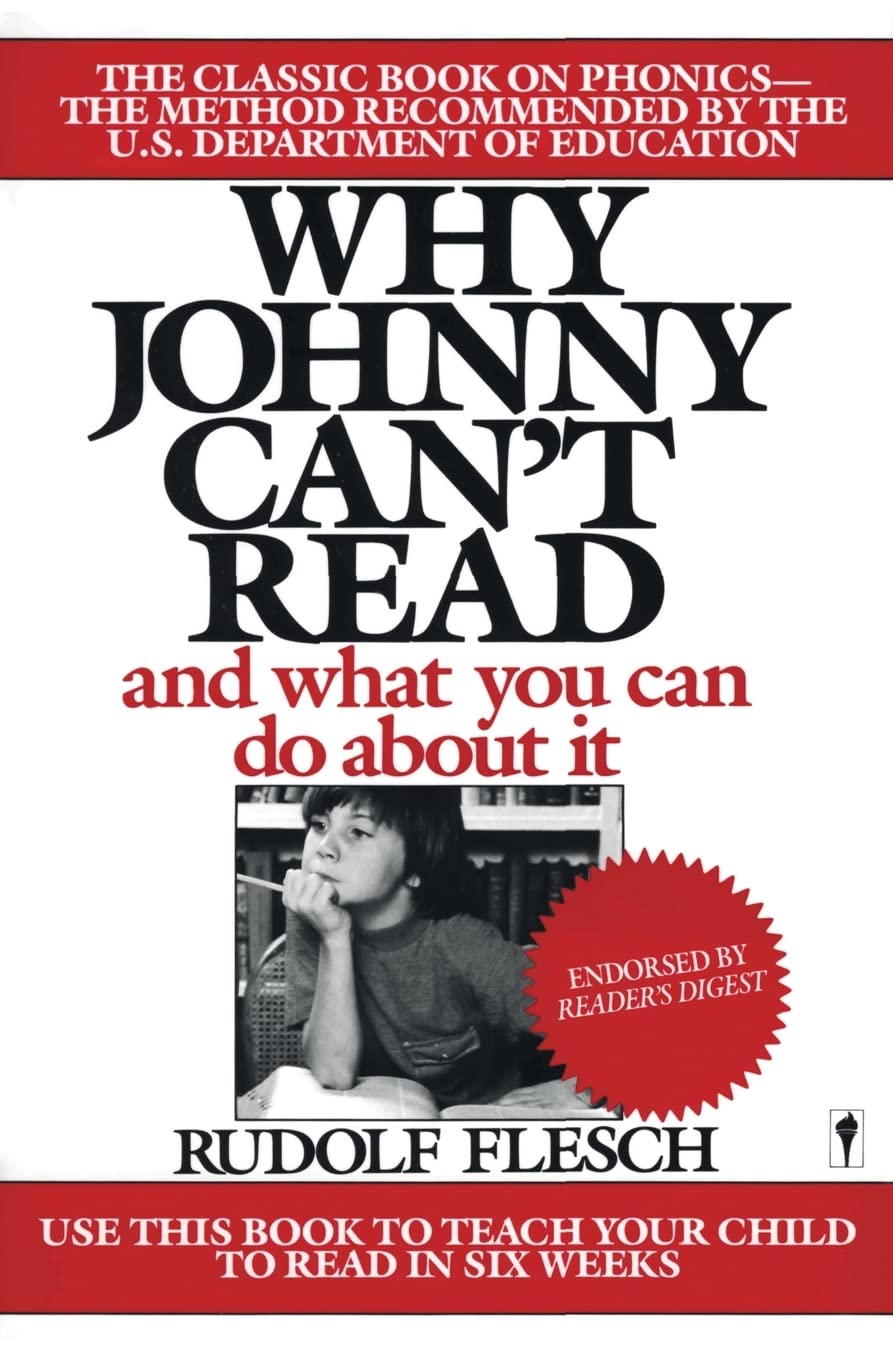 Why Johnny Can't Read: And What You Can Do about It,Used
