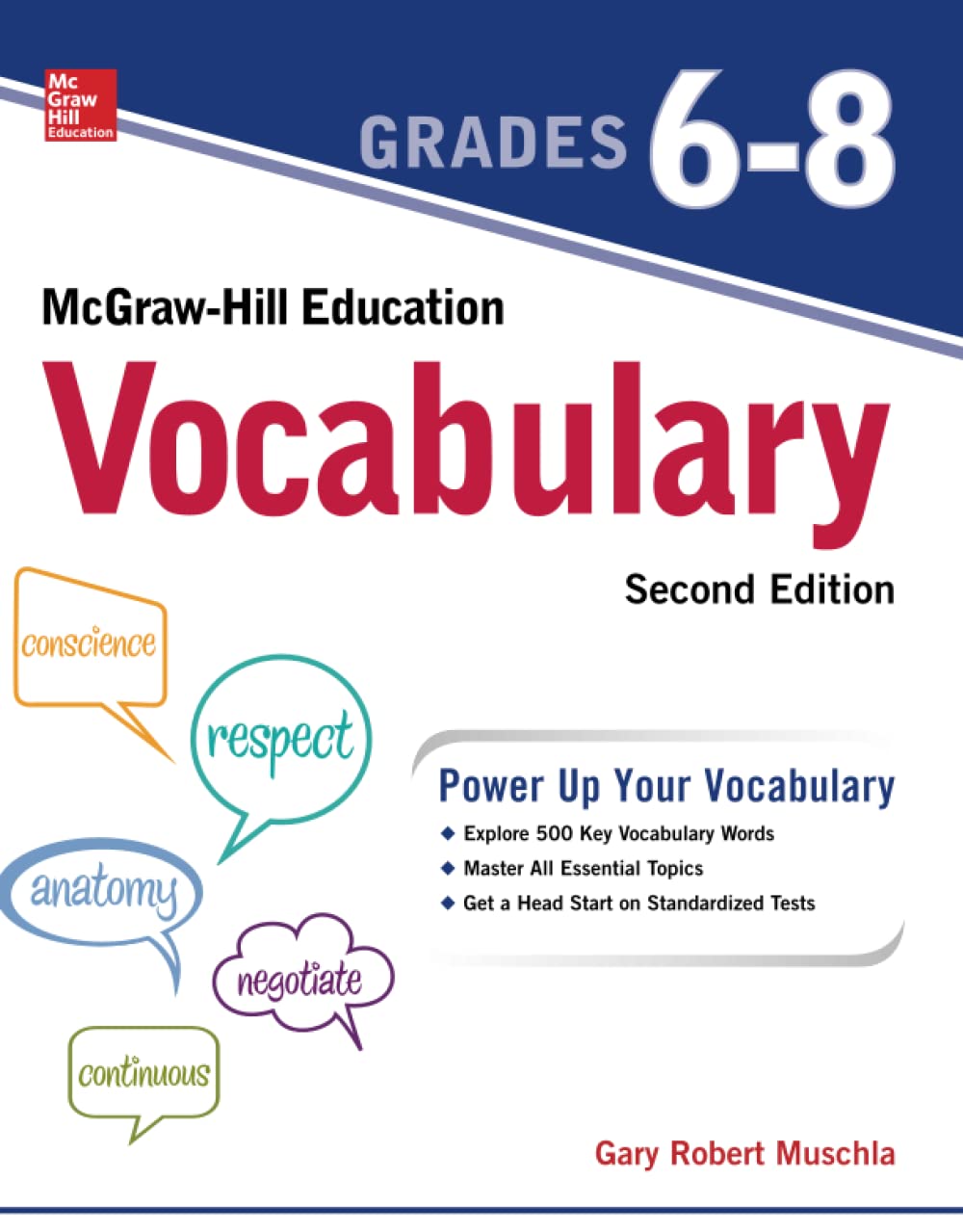 McGrawHill Education Vocabulary Grades 68, Second Edition,New