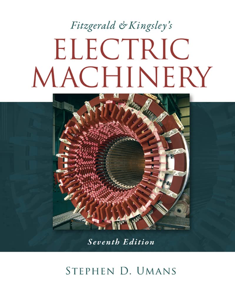 Fitzgerald & Kingsley's Electric Machinery,Used