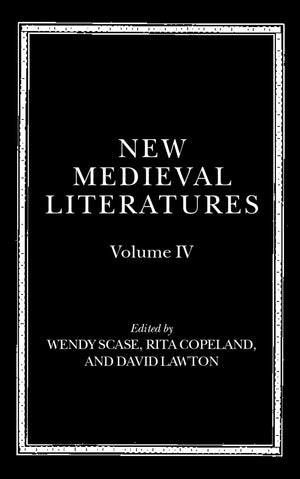 New Medieval Literatures: Volume IV,Used