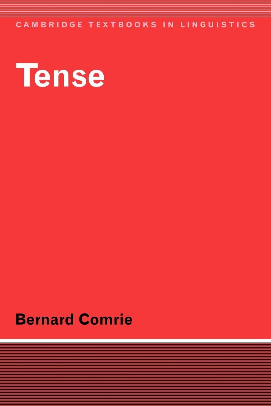 Tense (Cambridge Textbooks in Linguistics),Used