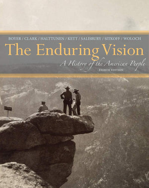 The Enduring Vision: A History of the American People,Used