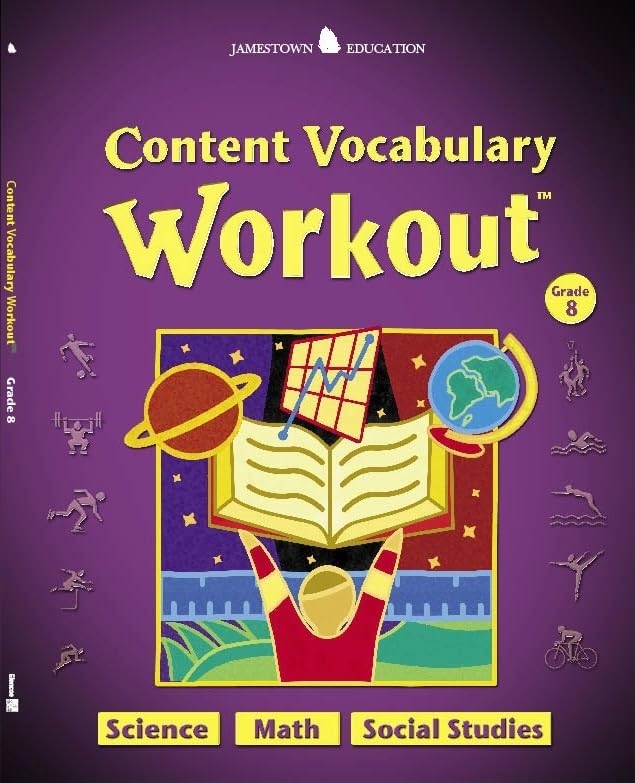 Jamestown Education, Content Vocabulary Workout, Student Edition, Grade 8 (Ntc: Jt: Content Area Reading)