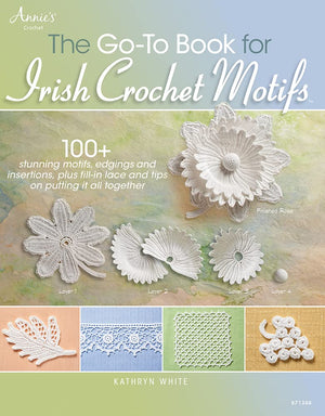 Annie's Attic Irish Crochet Motifs Book - Essential Guide for Beautiful Designs