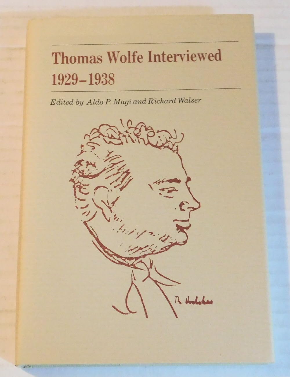 Thomas Wolfe Interviewed, 19291938 (Southern Literary Studies),Used