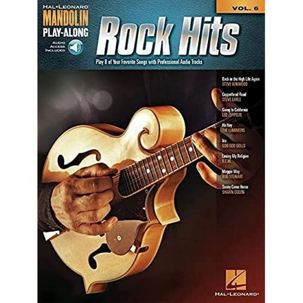 Rock Hits: Mandolin PlayAlong Volume 6 (Mandolin Playalong, 6),Used
