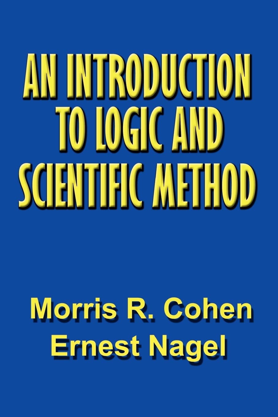 An Introduction to Logic and Scientific Method,Used