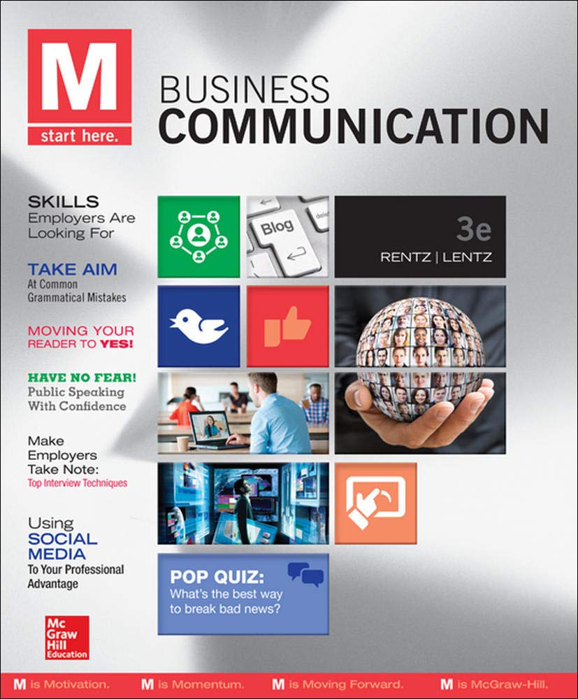 M: Business Communication  Standalone Book,New