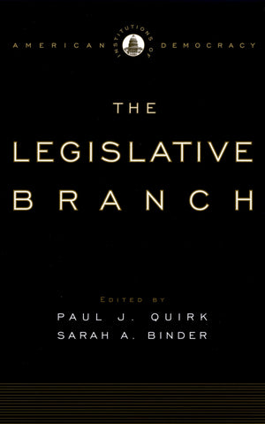 The Legislative Branch (Institutions of American Democracy),Used