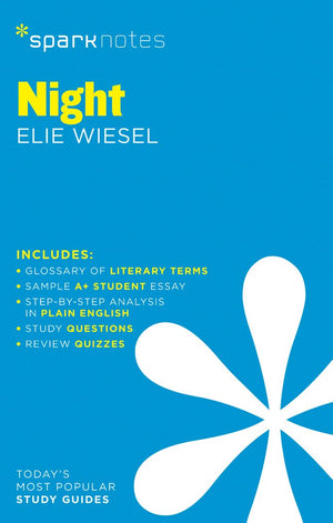 Night SparkNotes Literature Guide (Volume 48) (SparkNotes Literature Guide Series),Used