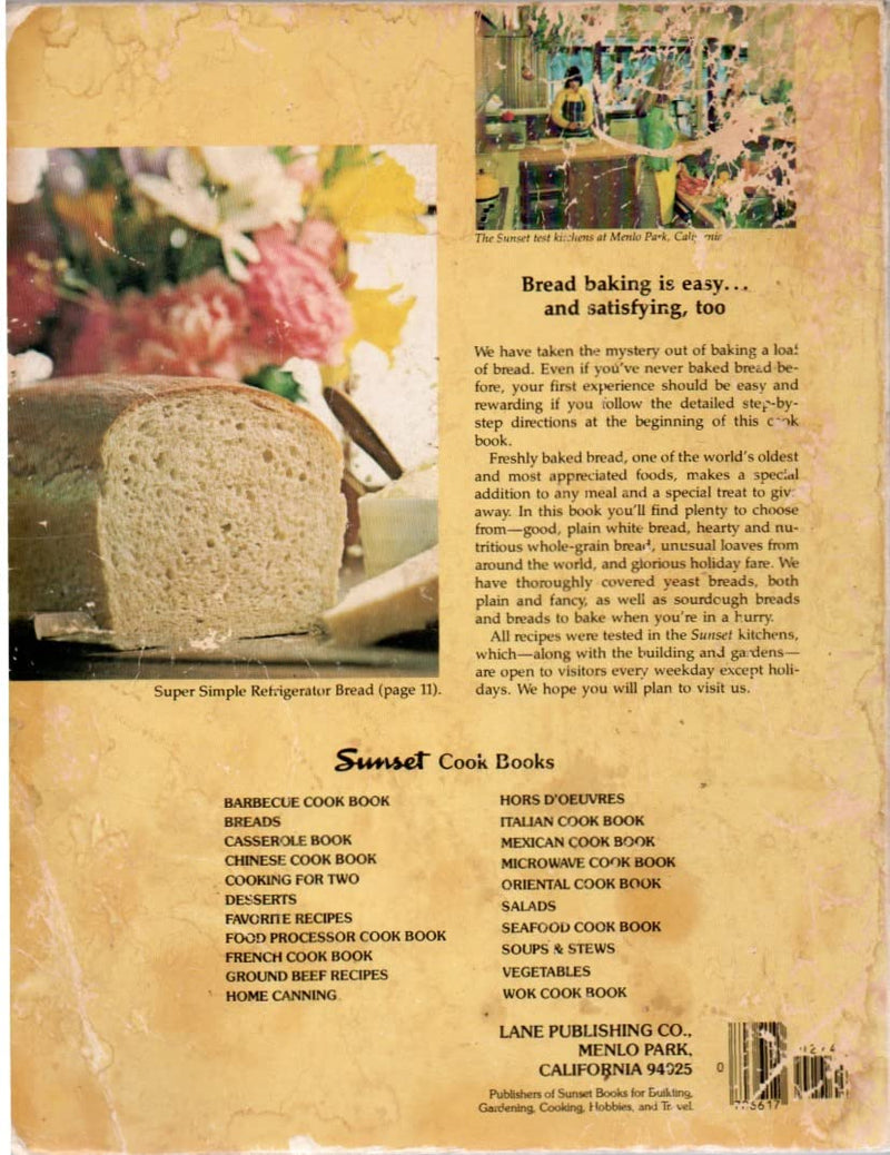 Cookbook of Breads,Used