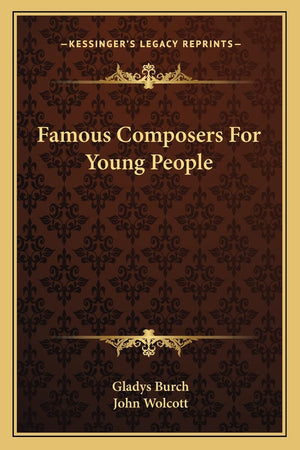 Famous Composers For Young People,Used