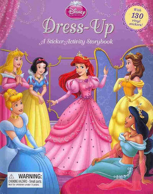 Disney Princess: DressUp (2nd Edition): A StickerActivity Storybook (StickerActivity Storybook, A),Used
