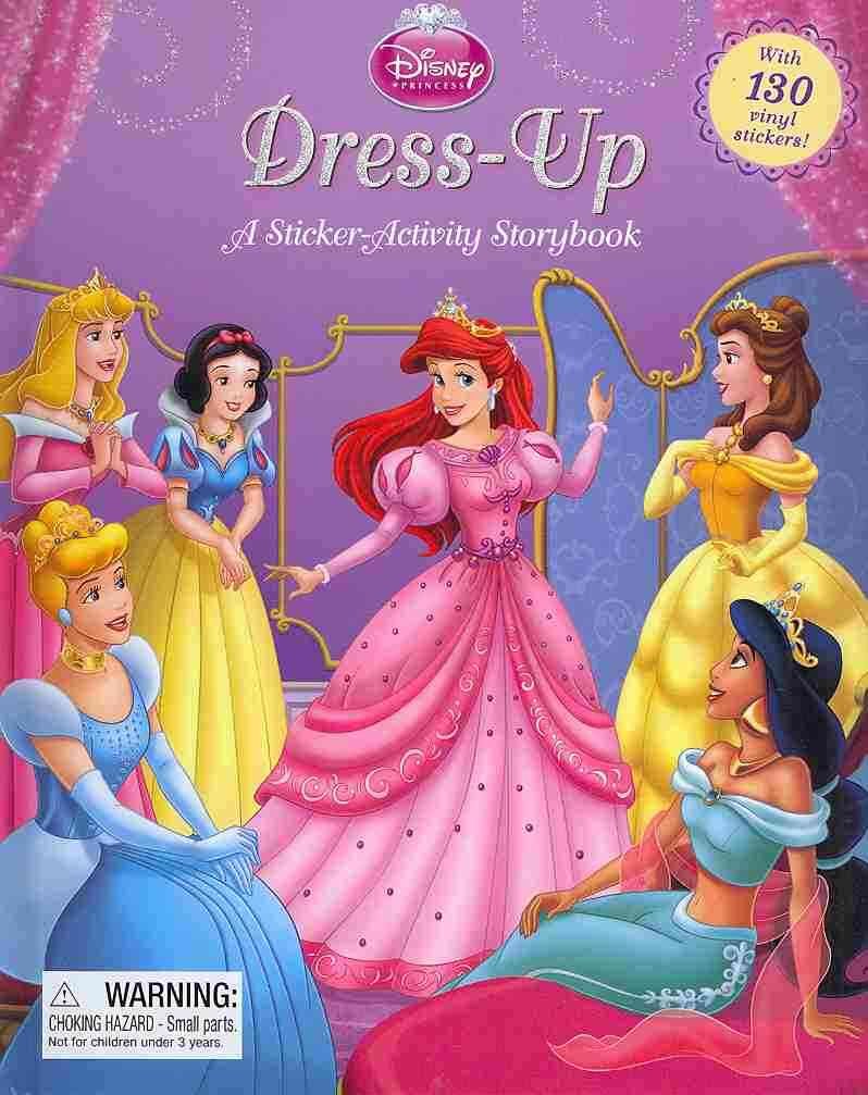 Disney Princess: DressUp (2nd Edition): A StickerActivity Storybook (StickerActivity Storybook, A),Used