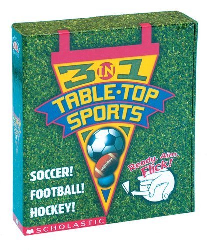 3in1 Table Top Sports: Soccer! Football! Hockey!,Used