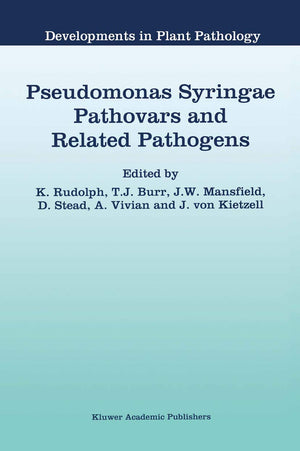 Pseudomonas Syringae Pathovars and Related Pathogens (Developments in Plant Pathology, 9),Used