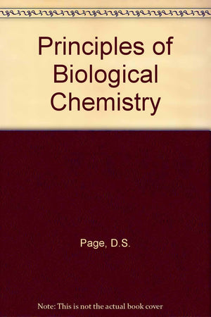 Principles of Biological Chemistry,Used