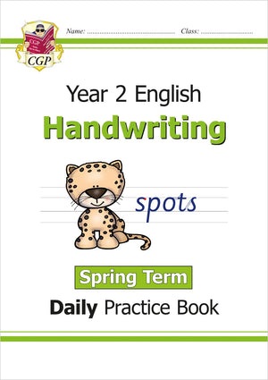 New KS1 Handwriting Daily Practice Book: Year 2  Spring Term: perfect for catching up at home (CGP KS1 English),Used