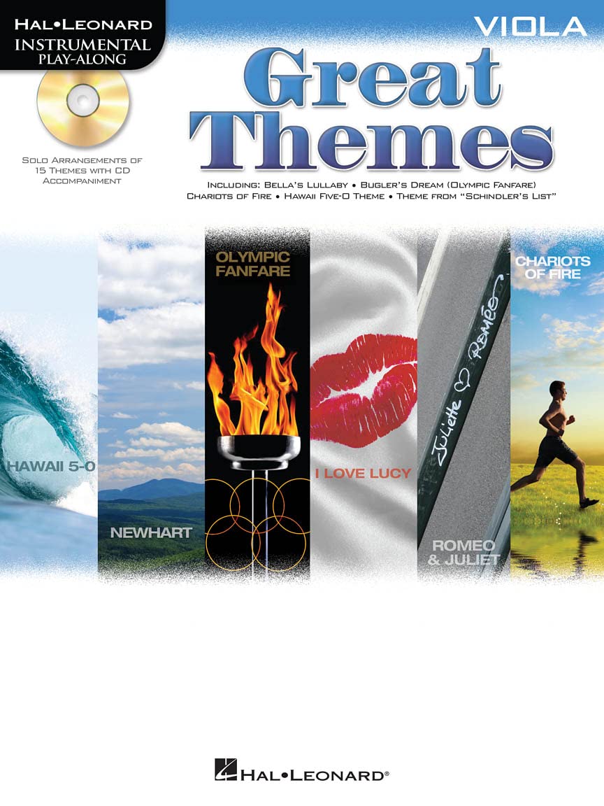 Great Themes: Instrumental Playalong For Viola (The Great Themes),Used