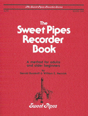 SP2318  The Sweet Pipes Recorder Book  Alto  Book 1,Used