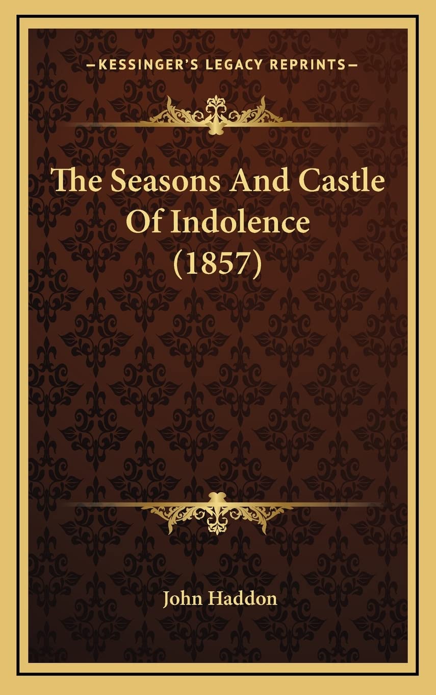 The Seasons And Castle Of Indolence (1857),Used