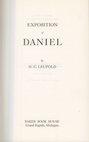 Exposition of Daniel,Used