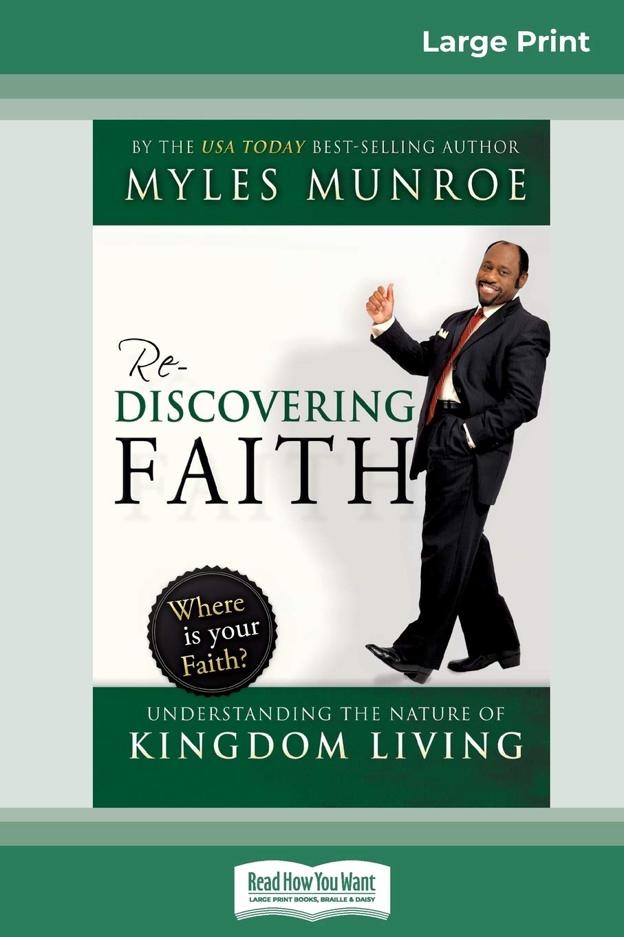 Rediscovering Faith Trade Paper (16pt Large Print Edition),Used