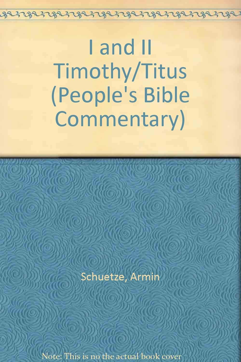 I And Ii Timothy/Titus,Used
