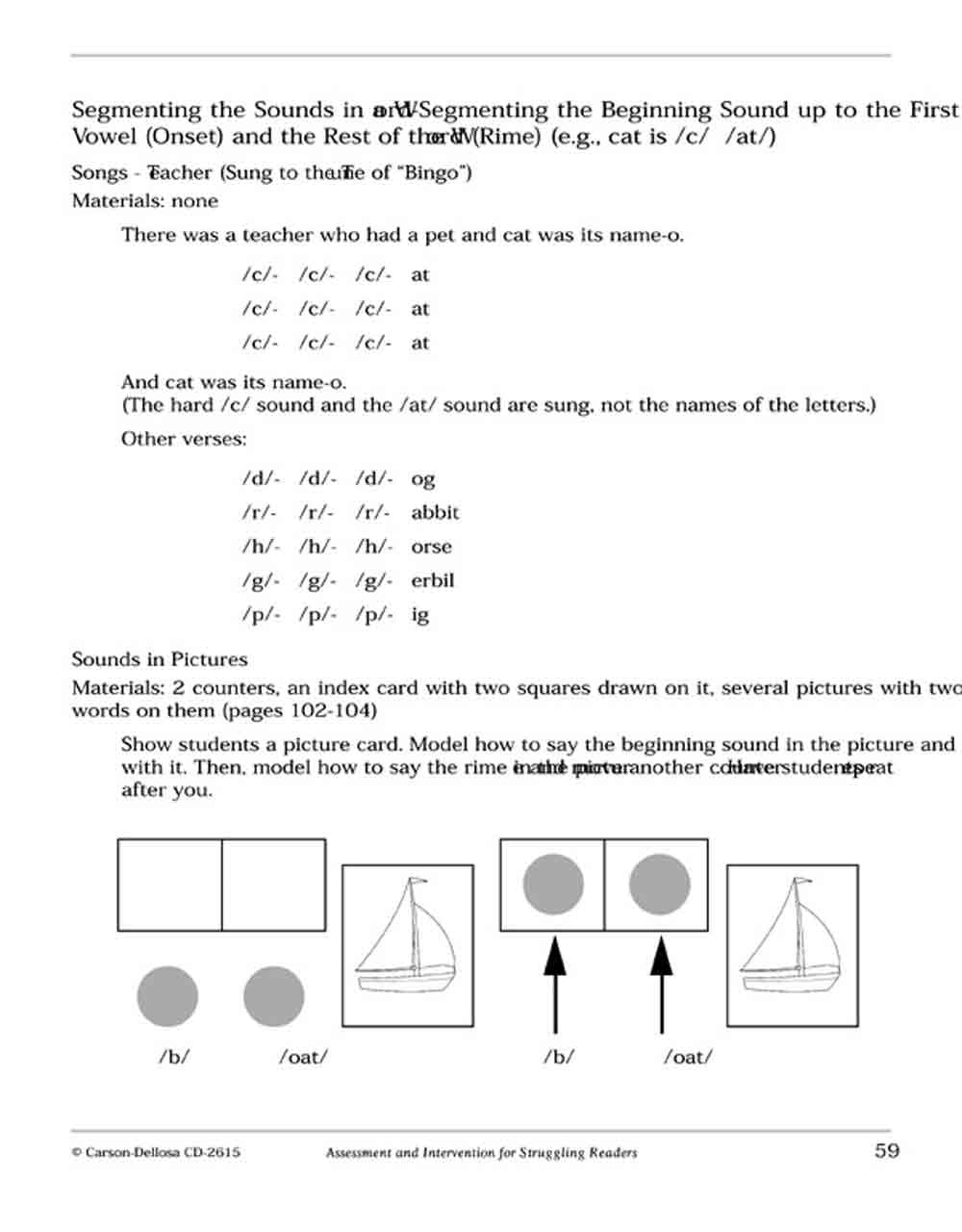 Assessment & Intervention for Struggling Readers: Grades 13,Used