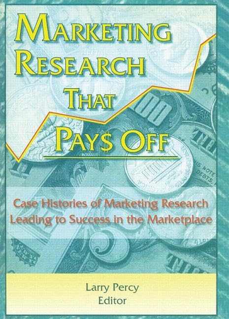 Marketing Research That Pays Off: Case Histories of Marketing Research Leading to Success in the Marketplace (Haworth Marketing ,Used