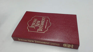 Jewish New Testament: Burgundy Leatherette,Used