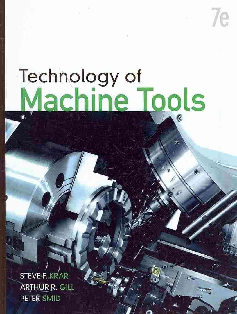 Technology Of Machine Tools,Used